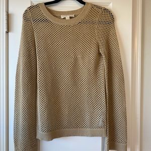 Michael Kors gold knitted sweater